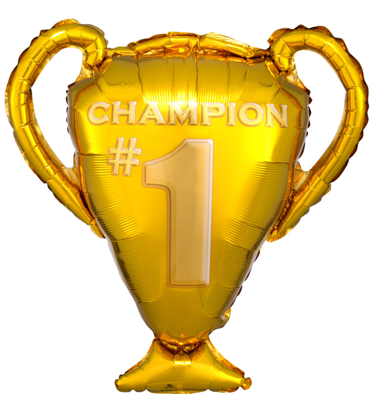 Balónek - zlatá trofej Champion