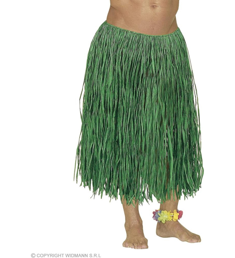 Havajská zelená sukně