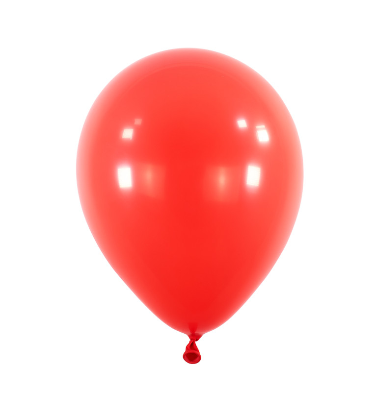 Latexové balónky červené lesklé