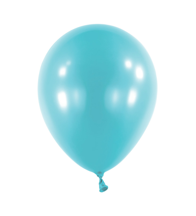 Latexové balónky dekorační - perlově modré