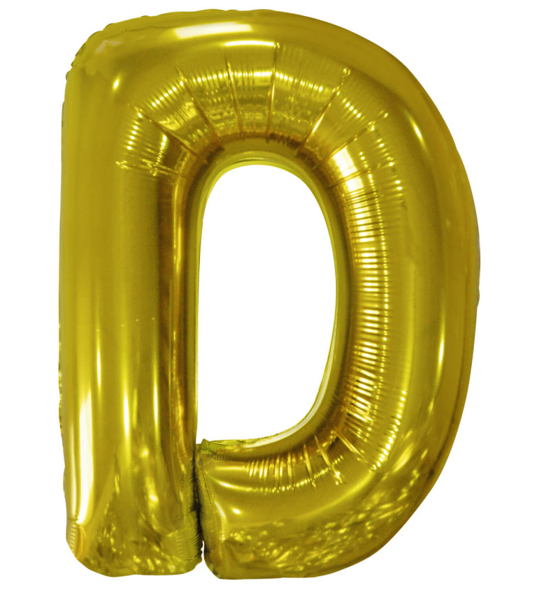 Zlatý balónek - písmeno D