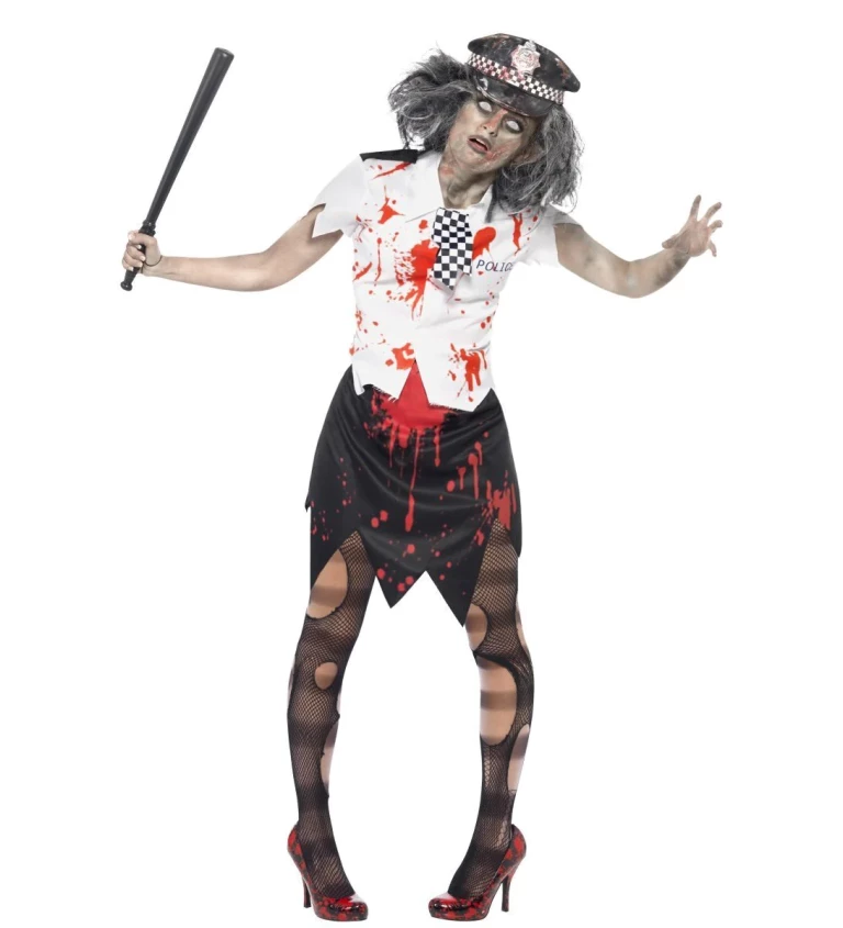 Policistka zombie - dámský kostým
