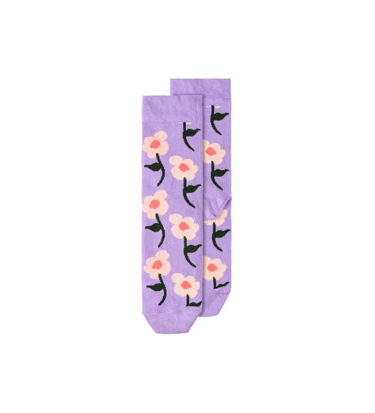 Dámské ponožky - kytky