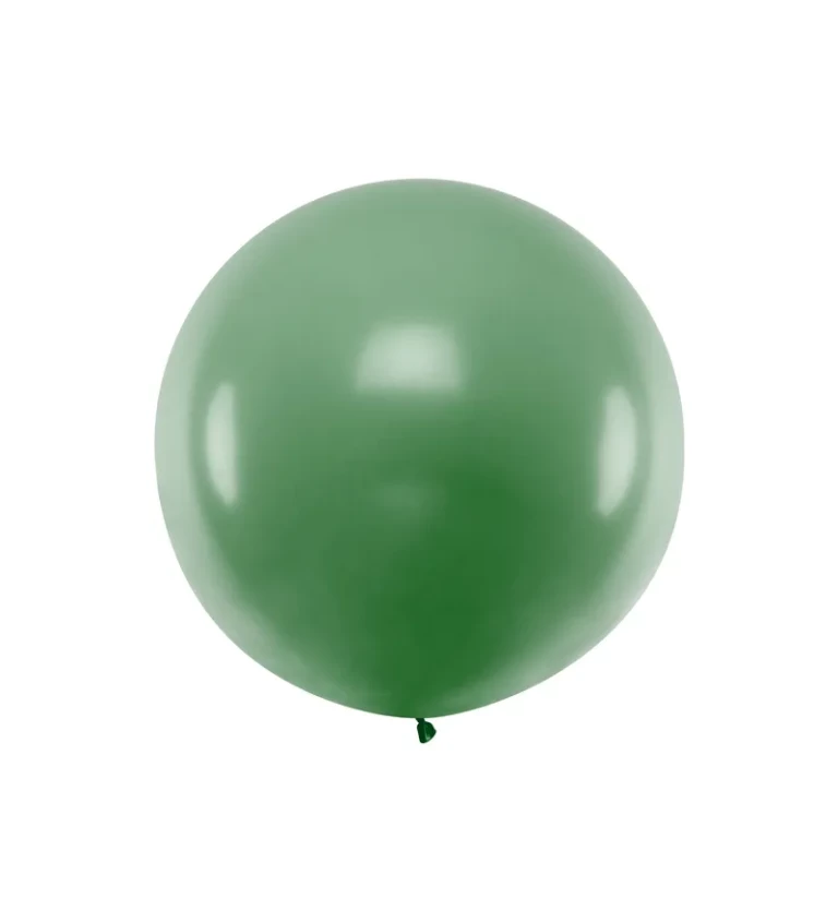 Mega zelený balónek