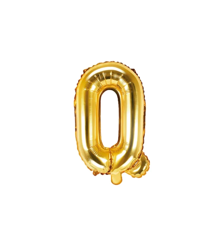 Malý zlatý balón Q
