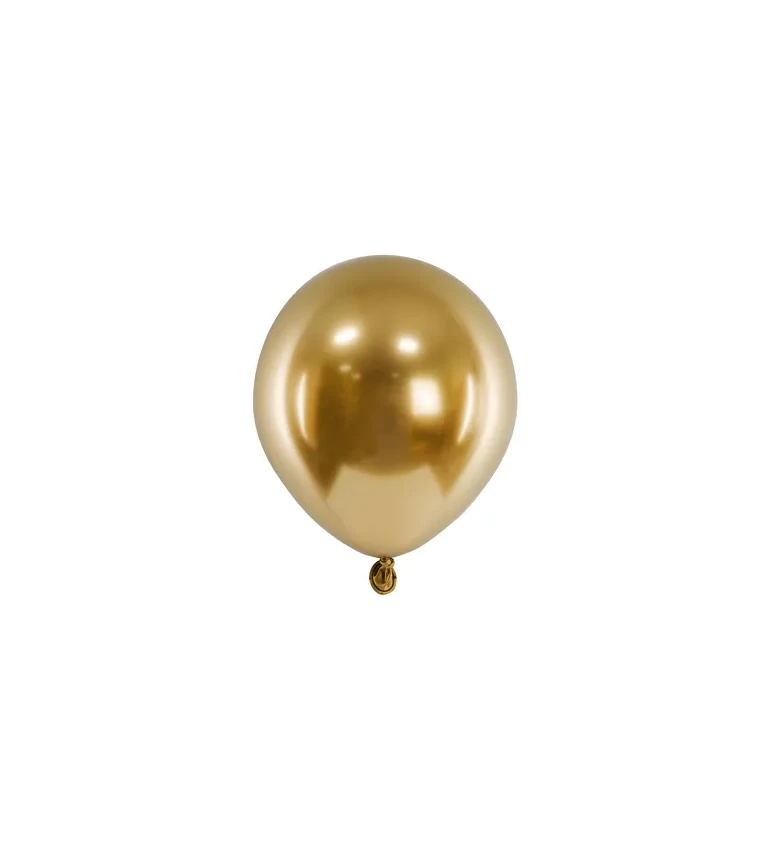 Latexový zlatý balónek