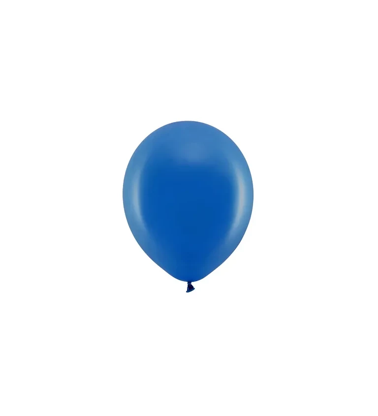 Modré latexové balónky