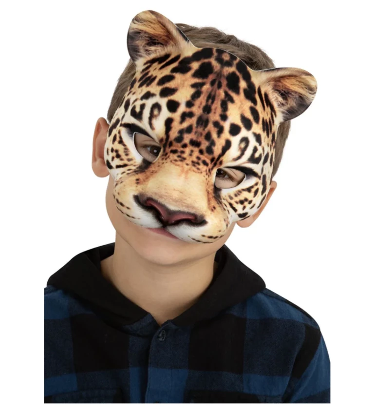 Maska na obličej - Leopard