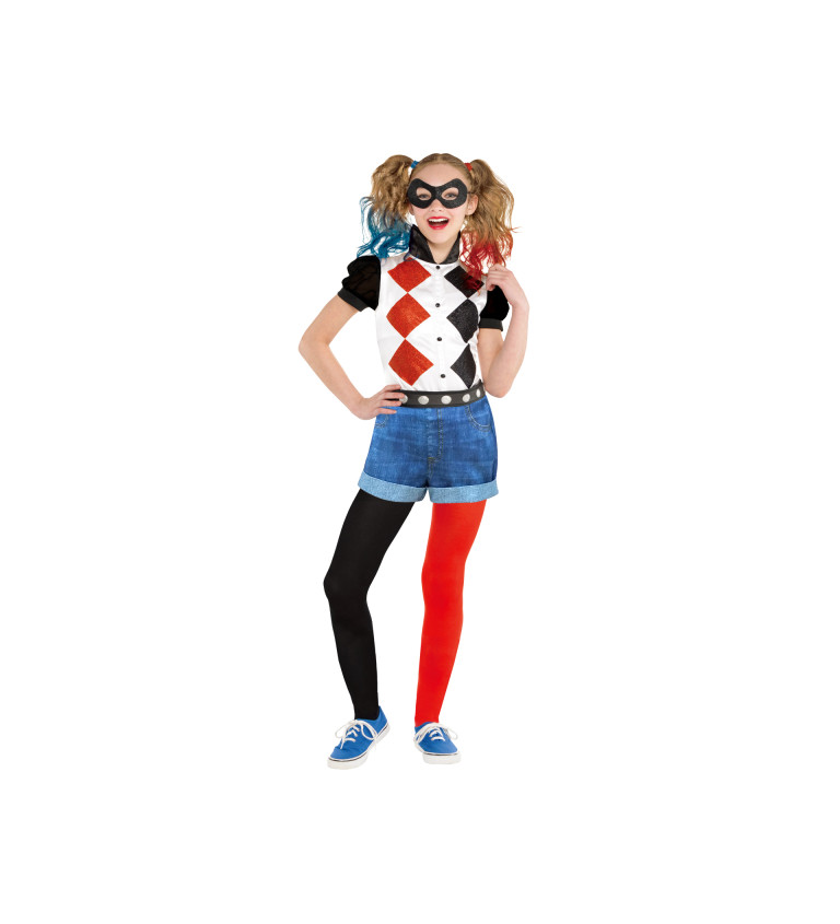 Dětský kostým postava Harley Quinn