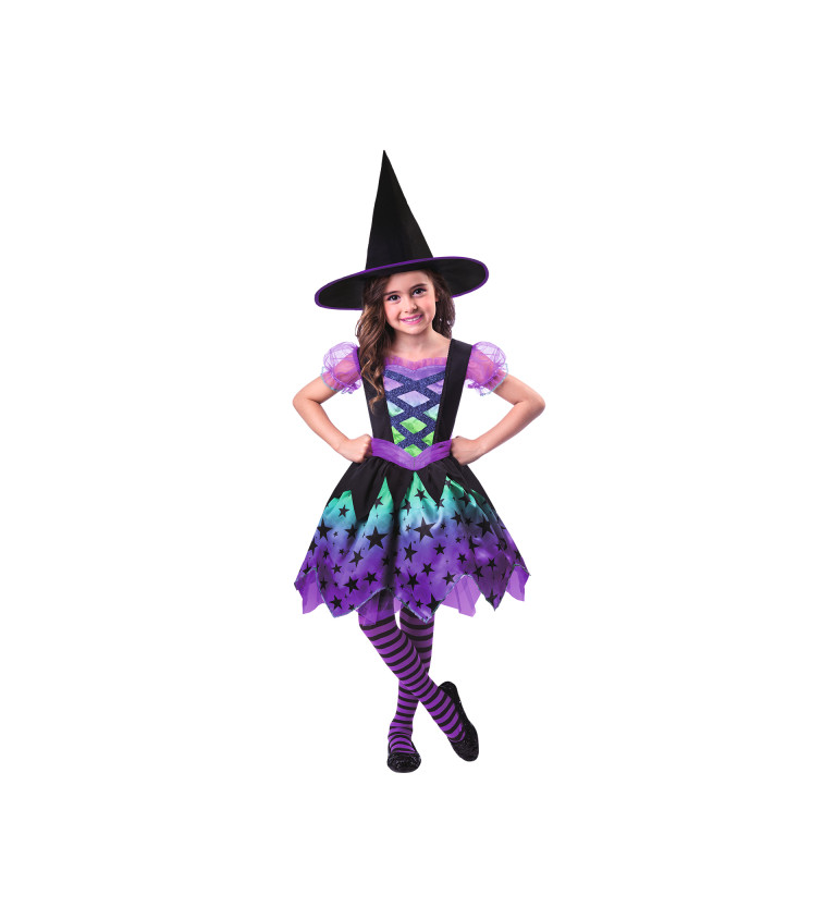Dětský kostým - spell čarodějka
