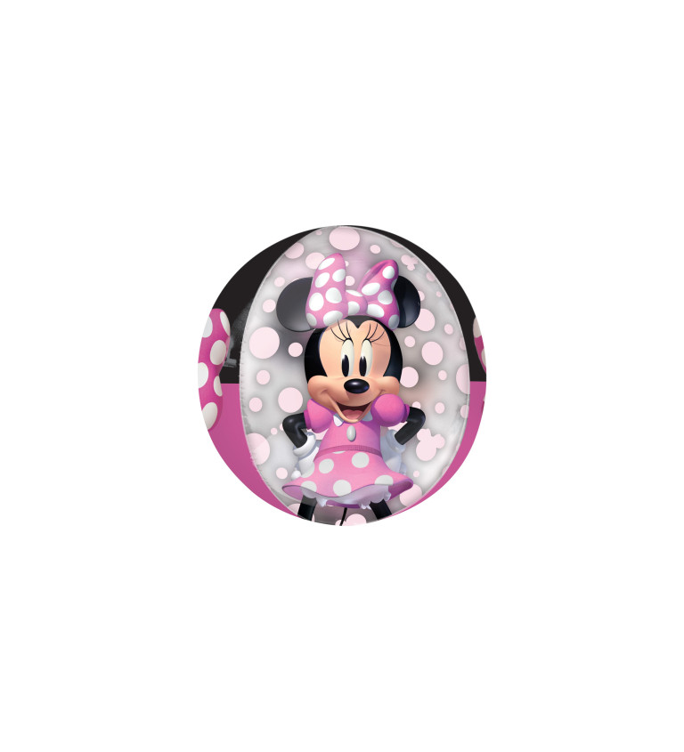 Minnie balónek růžový