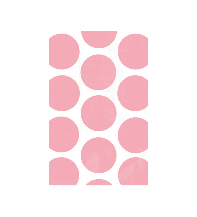 Papírové sáčky - puntíky růžové