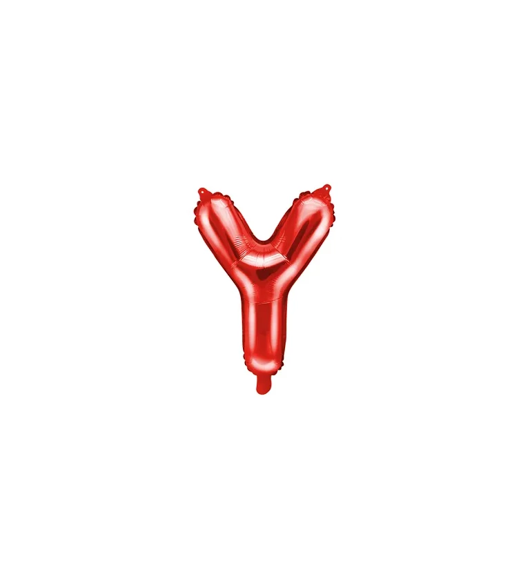 Malé červené písmeno - Y