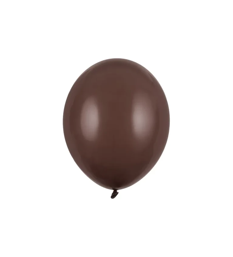 Hnědé latexové balóny