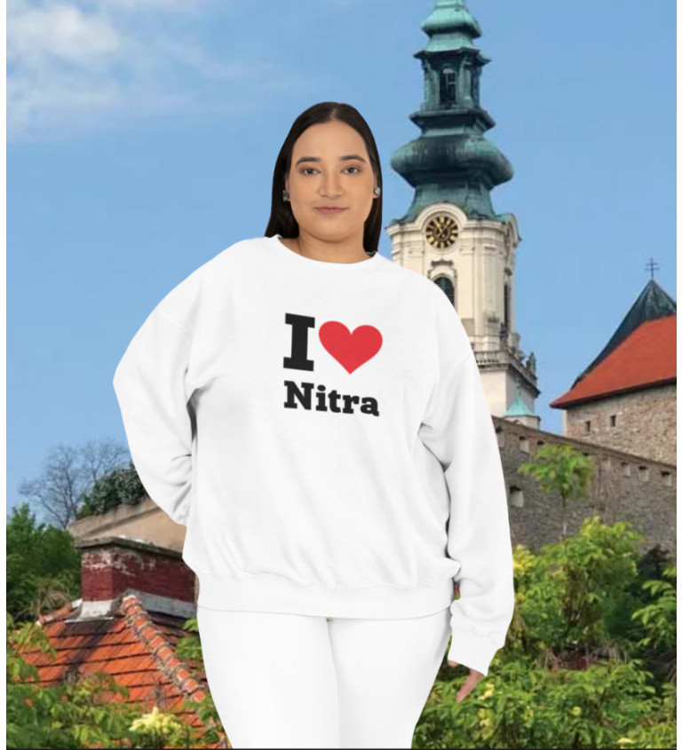 Nažehlovací nápism- I love Nitra