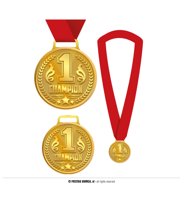 Medaile - Šampion