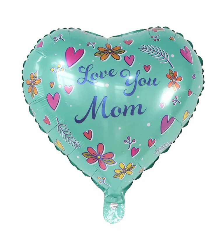 Fóliový balónek - Love you mom