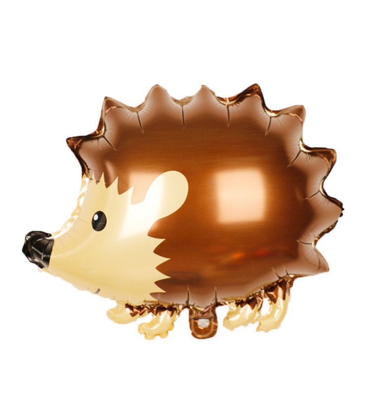 Fóliový balónek Ježek hnědý