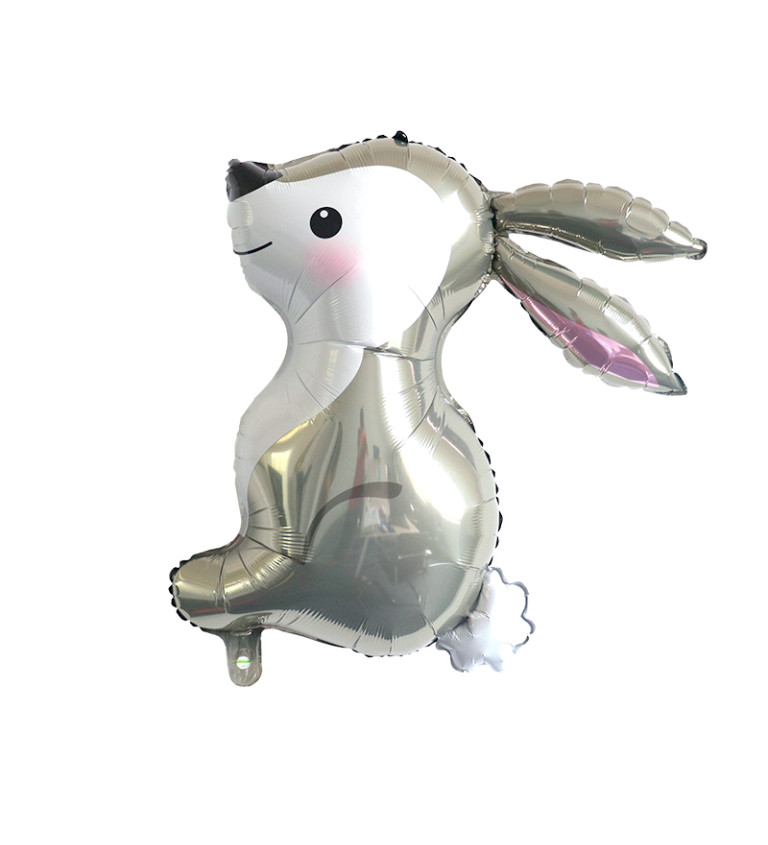 Fóliový balónek Zajíc šedý