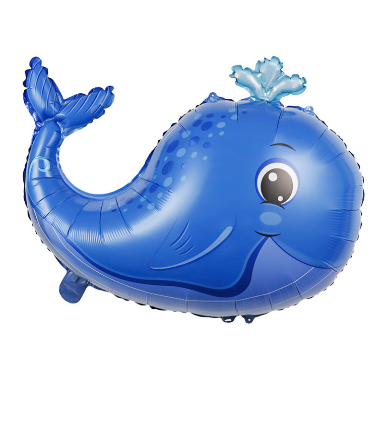 Fóliový balónek Velryba modrá