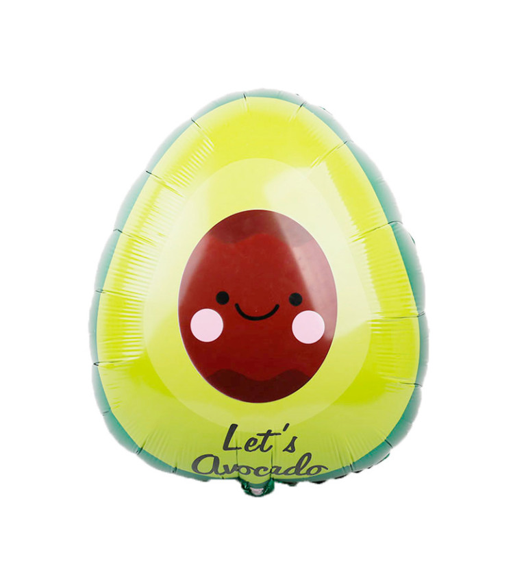 Fóliový balónek Avokádo zelený
