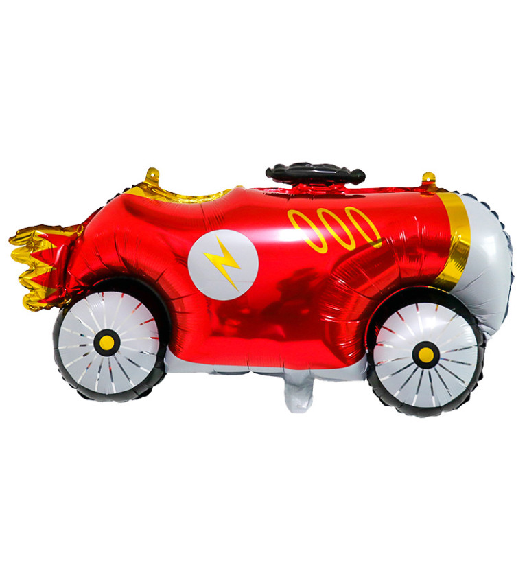 Fóliový balónek - Závodní auto