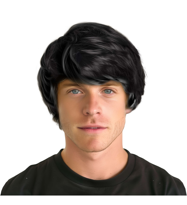 Pánská paruka - černá