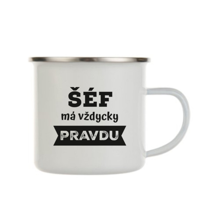 Plecháček bílý - Šéf má vždycky pravdu