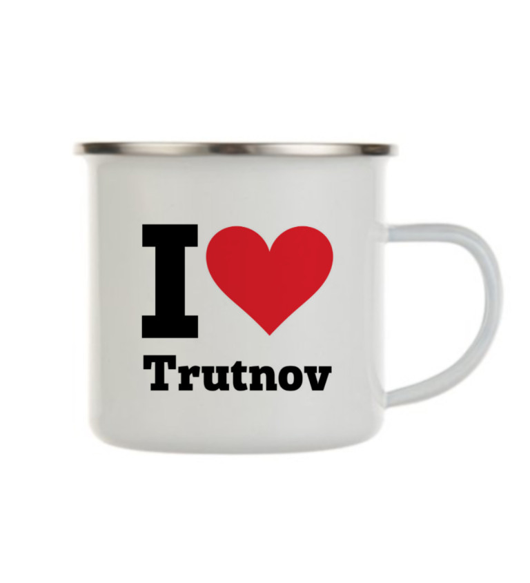 Plecháček bílý - I love Trutnov