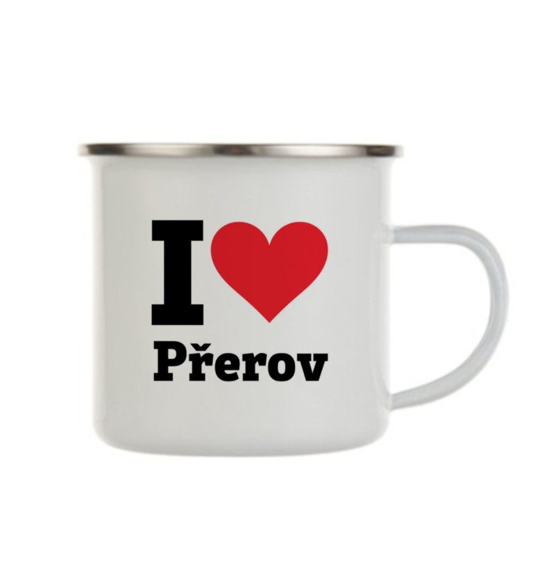 Plecháček bílý - I love Přerov