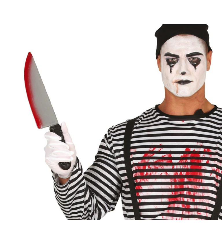 Nůž s krvavým efektem