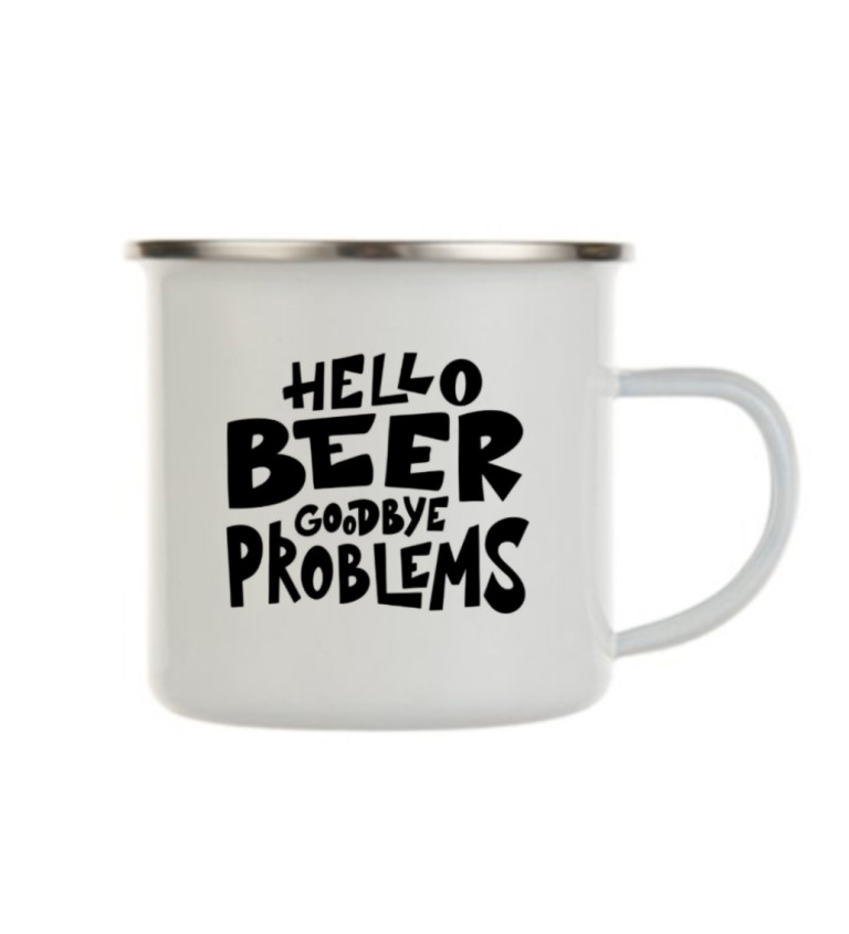 Plecháček bílý - Hello beer goodbye problems