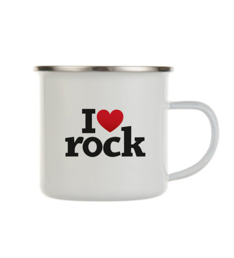 Plecháček bílý - I love rock