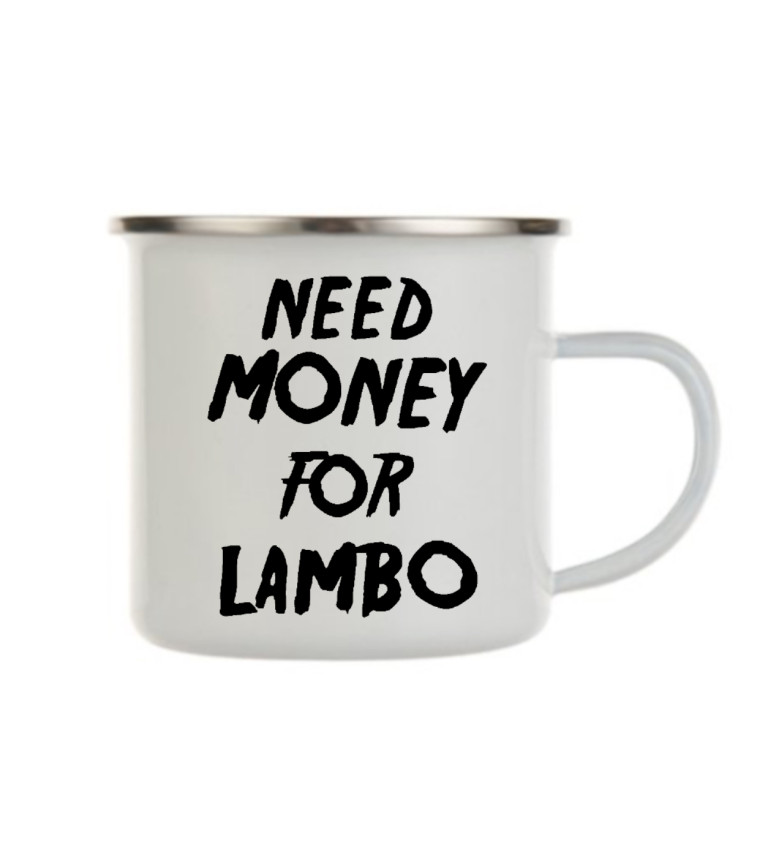 Plecháček bílý - Need money for Lambo