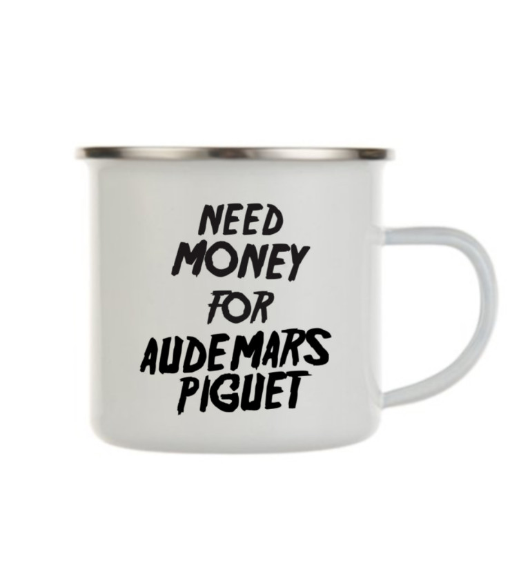 Plecháček bílý - Need money for Audemars