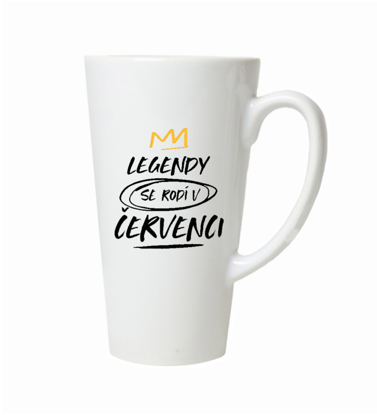 Latte hrnek - Legendy se rodí v červenci