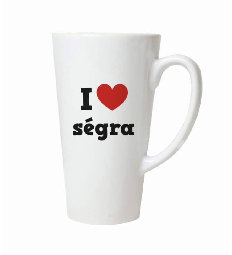 Latte hrnek - I love ségra