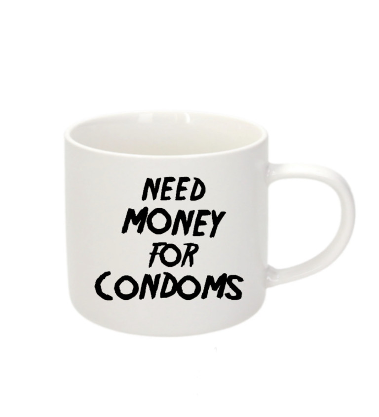 Espresso hrnek - Need money for condoms