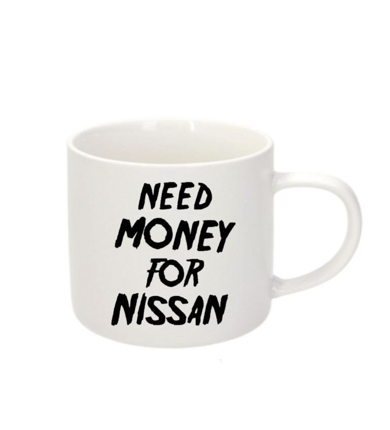 Espresso hrnek - Need money for nissan