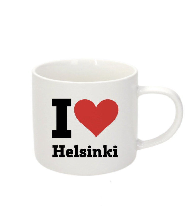 Espresso hrnek - I love Helsinki