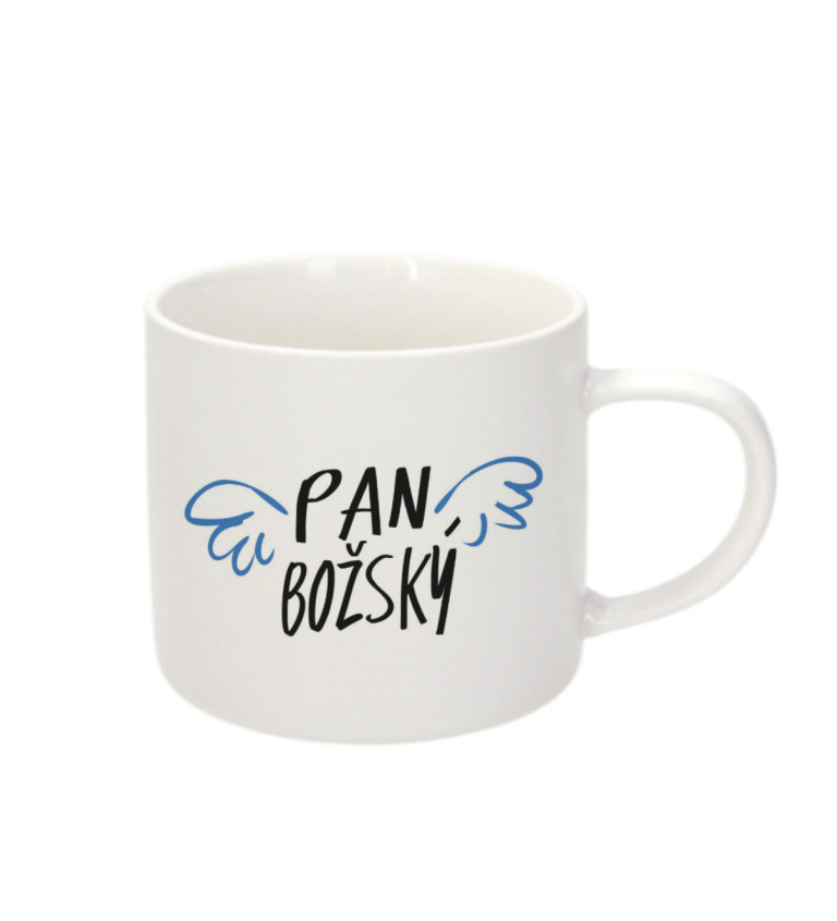 Espresso hrnek - Pan božský, křídla