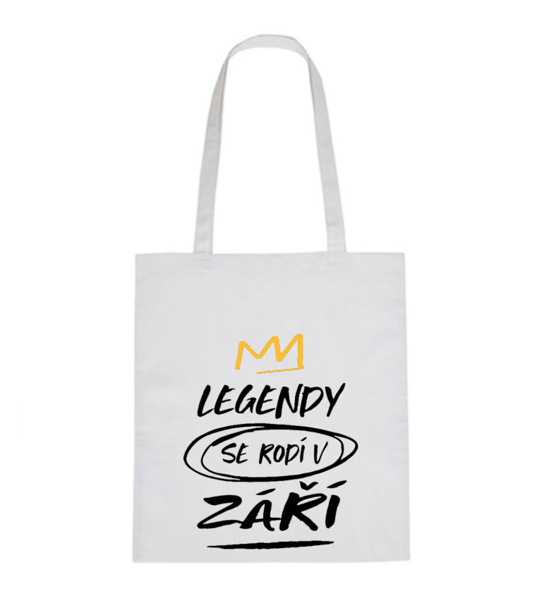 Plátěná taška - Legendy se rodí v září