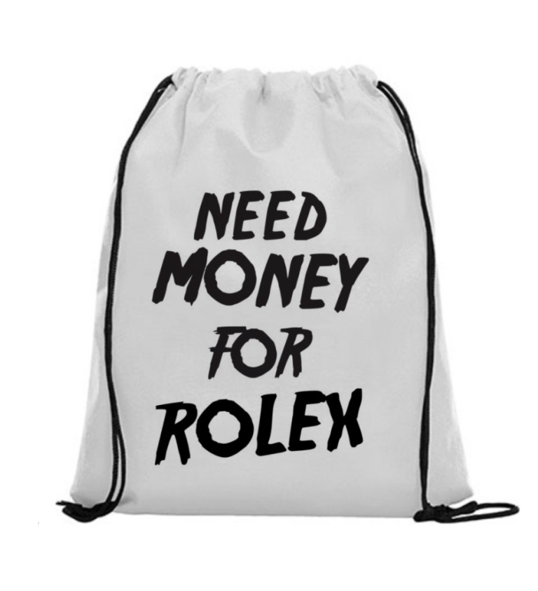 Vak na záda - Need money for Rolex