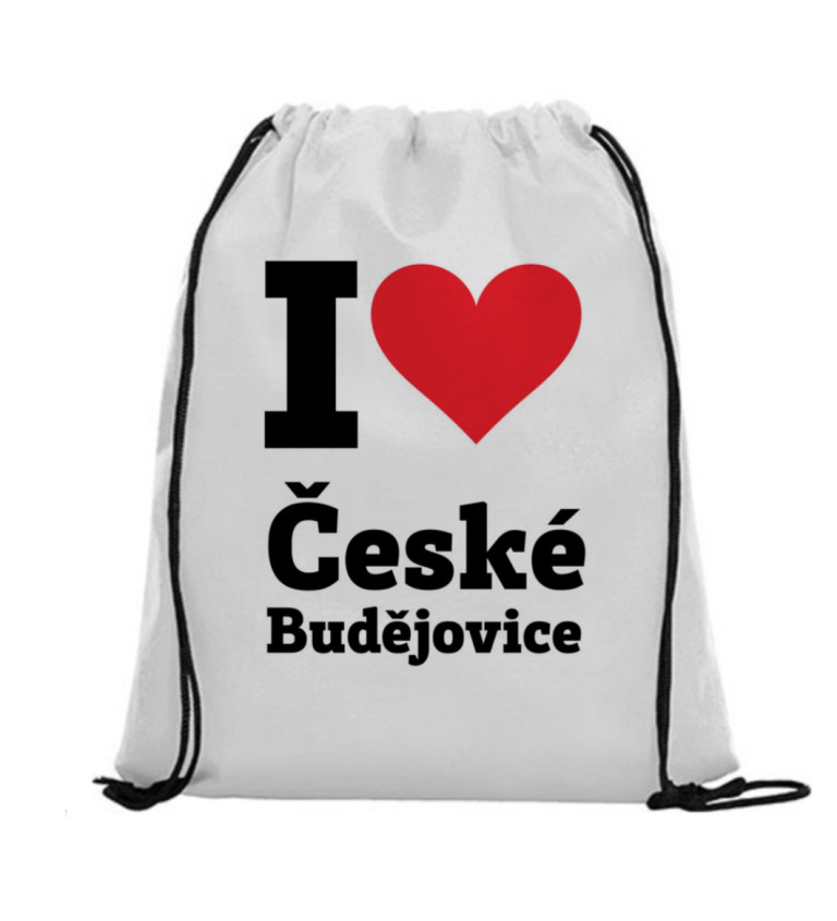 Vak na záda - I love České Budějovice