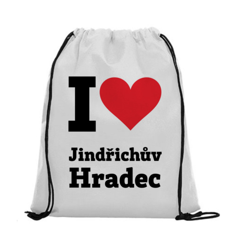 Vak na záda - I love Jindřichův Hradec