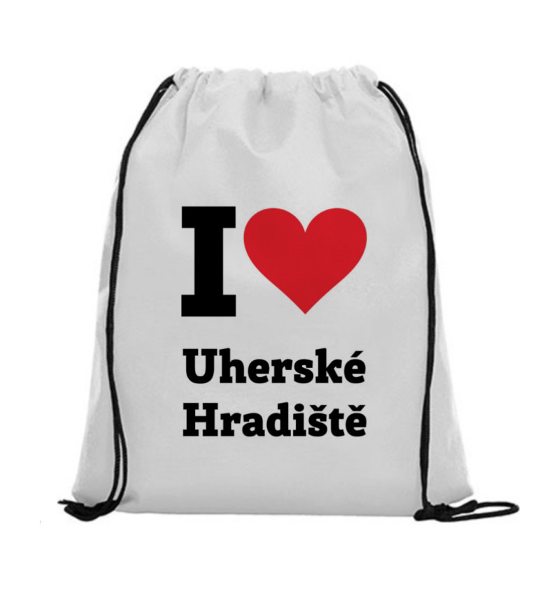 Vak na záda - I love Uherské Hradiště