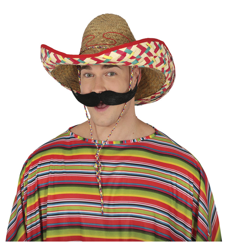 Mexický slaměný klobouk