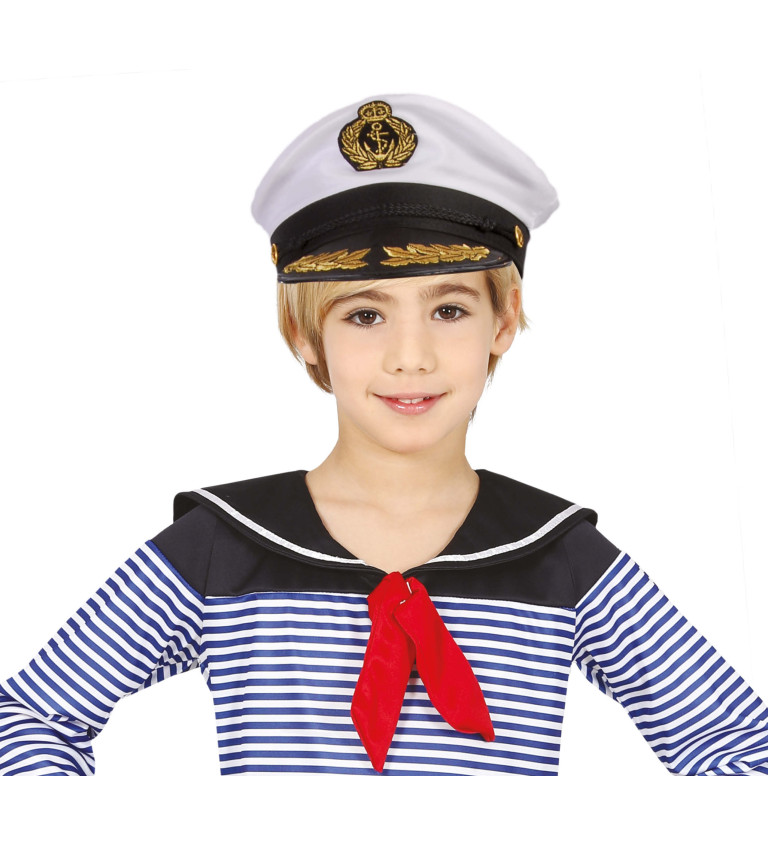 Dětská čepice Kapitán
