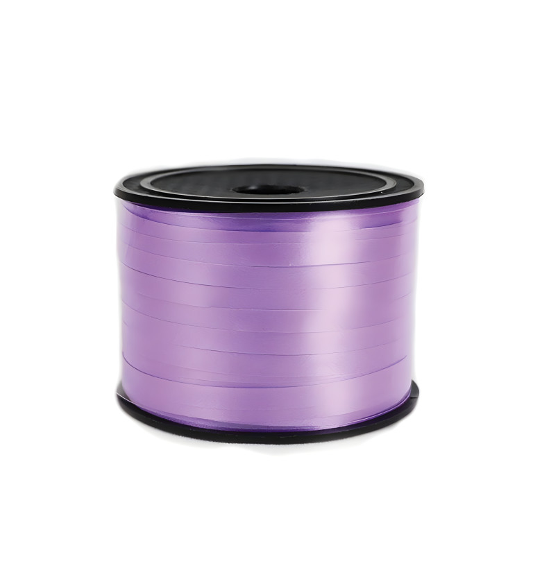 Stuha na balónky fialová 90 m