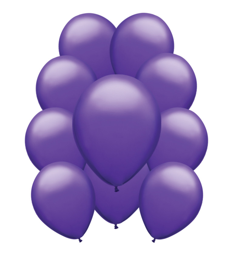 Latexové balónky pastelové tmavě fialové